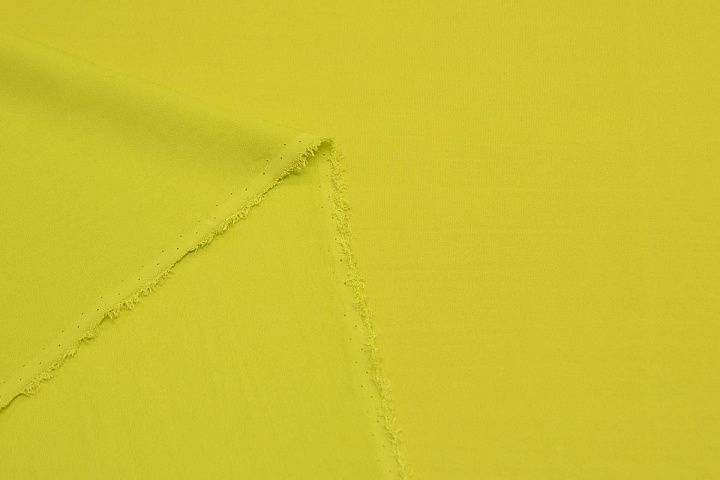 Крепдешин (о) лаймовый - итальянские ткани Тессутидея арт. 10-2121