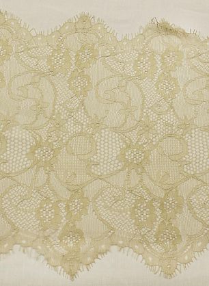 Кружево бежевое ш-30см - в интернет-магазине тканей Тессутидея арт. 03-7379