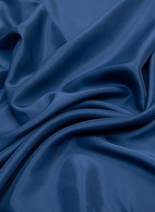 Подкладочная стрейч (о) синяя - в интернет-магазине тканей Тессутидея арт. 07-1307