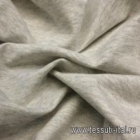 Футер (о) светло-серый меланж - итальянские ткани Тессутидея арт. 12-0828