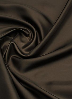 Подкладочная вискоза (о) темно-коричневая - в интернет-магазине тканей Тессутидея арт. 08-1468