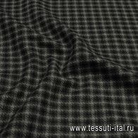 Пальтовая 700 г/м (н) серо-черная клетка - итальянские ткани Тессутидея арт. 09-2011