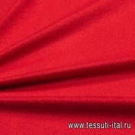 Футер хлопок (о) красный - итальянские ткани Тессутидея арт. 12-0954