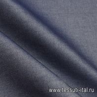 Джинса костюмная (о) синяя - итальянские ткани Тессутидея арт. 01-7983