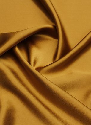 Шелк атлас (о) темное золото - в интернет-магазине тканей Тессутидея арт. 10-4181