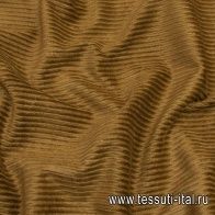 Вельвет (о) коричнево-золотистый - итальянские ткани Тессутидея арт. 01-6773