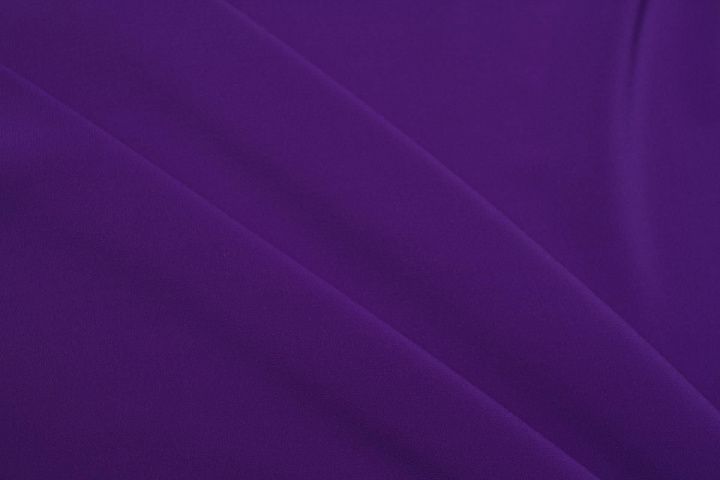 Крепдешин (о) ярко-сиреневый - итальянские ткани Тессутидея арт. 10-4563