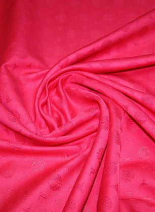 Плательная фактурная (о) красная - в интернет-магазине тканей Тессутидея арт. 01-3860