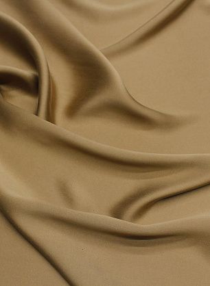 Шелк атлас (о) светло-коричневый 16 мом - в интернет-магазине тканей Тессутидея арт. 10-3504