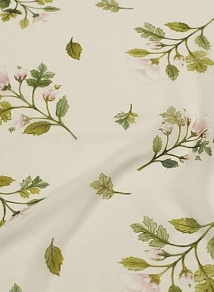 Шифон (н) цветочный рисунок на айвори - в интернет-магазине тканей Тессутидея арт. 10-4583