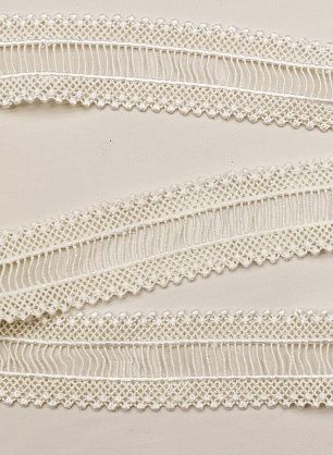 Кружево макраме (о) белое ш-3,5см - в интернет-магазине тканей Тессутидея арт. 03-7135