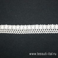 Тесьма-шитье топленое молоко ш-3см - итальянские ткани Тессутидея арт. 01-0365