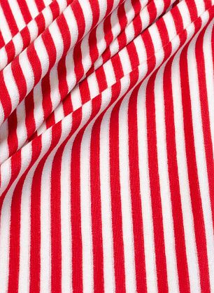 Футер (н) красно-белая полоска - в интернет-магазине тканей Тессутидея арт. 12-0871