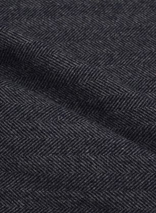 Пальтовая дабл (н) серо-синяя елочка - в интернет-магазине тканей Тессутидея арт. 09-2168