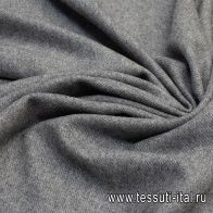 Костюмная стрейч (н) серая меланж - итальянские ткани Тессутидея арт. 05-3349