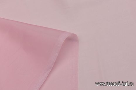 Органза (о) розовая - итальянские ткани Тессутидея арт. 10-3005