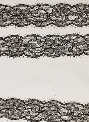Кружево (о) черное ш-3см - в интернет-магазине тканей Тессутидея арт. 03-7141