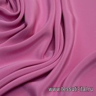 Шелк кади стрейч (о) розовый - итальянские ткани Тессутидея арт. 10-0720