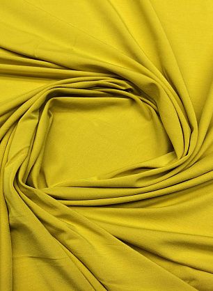 Трикотаж вискоза (о) светлая охра - в интернет-магазине тканей Тессутидея арт. 14-1498