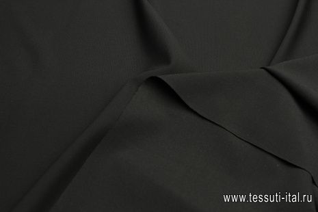 Джерси (о) черное - итальянские ткани Тессутидея арт. 13-1574