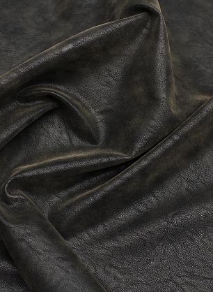 Искусственная кожа на хлопковой основе (о) темно-коричневая - в интернет-магазине тканей Тессутидея арт. 03-7050