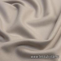 Джерси шерсть дабл (о) светло-бежевое - итальянские ткани Тессутидея арт. 15-0987