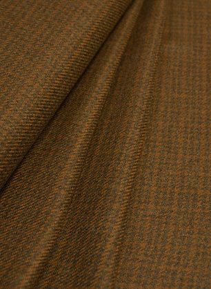 Костюмная (н) коричневая гусиная лапка - в интернет-магазине тканей Тессутидея арт. 05-3655