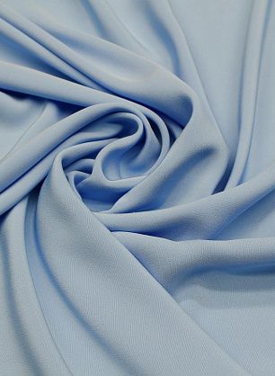 Шелк кади (о) голубой - в интернет-магазине тканей Тессутидея арт. 10-3514