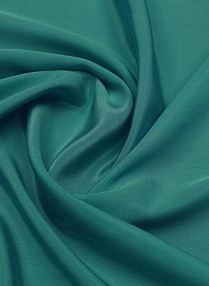 Крепдешин (о) зелено-бирюзовый - в интернет-магазине тканей Тессутидея арт. 10-3989