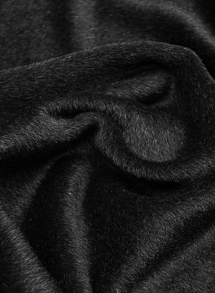 Пальтовая (о) черно-серая меланж - в интернет-магазине тканей Тессутидея арт. 09-2031