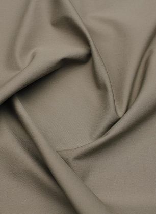 Хлопок стрейч (о) светло-серо-коричневый - в интернет-магазине тканей Тессутидея арт. 01-7605