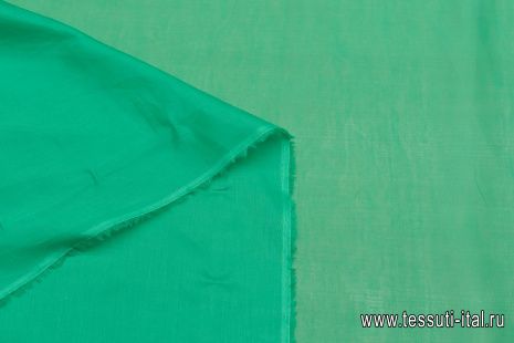 Батист (о) зеленый - итальянские ткани Тессутидея арт. 01-7006