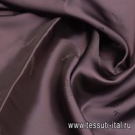 Подкладочная (о) баклажановая - итальянские ткани Тессутидея арт. 08-1264