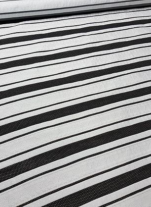 Жаккард фактурный (н) черно-белый  - в интернет-магазине тканей Тессутидея арт. 03-4155