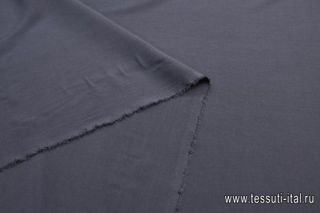 Шелк стрейч матовый (о) серый - итальянские ткани Тессутидея арт. 10-1276