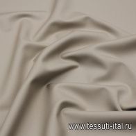 Костюмная дабл фэйс (о) бежево-серая - итальянские ткани Тессутидея арт. 05-4452
