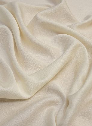 Шелк жаккард (о) айвори - в интернет-магазине тканей Тессутидея арт. 10-1004