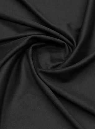 Трикотаж замша (о) черный - в интернет-магазине тканей Тессутидея арт. 13-1589