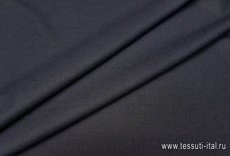 Костюмная (о) темно-синяя - итальянские ткани Тессутидея арт. 05-2970