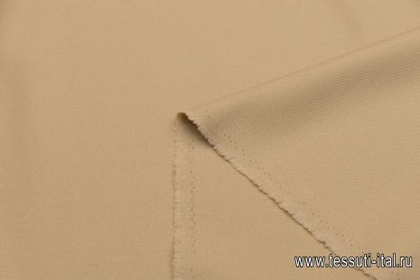Костюмная стрейч (о) бежевая - итальянские ткани Тессутидея арт. 05-4283