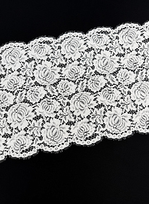 Кружево (о) белое ш-35см - в интернет-магазине тканей Тессутидея арт. 03-7601