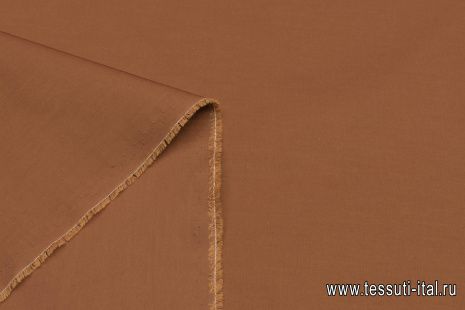 Хлопок костюмный (о) коричневый - итальянские ткани Тессутидея арт. 01-7030