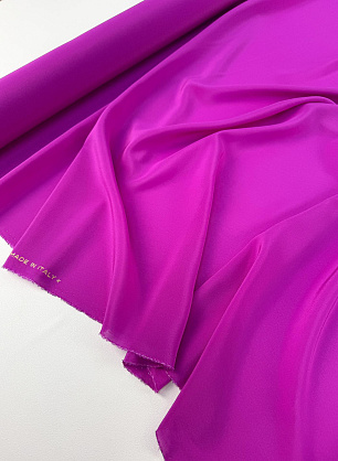 Крепдешин (о) фуксия - в интернет-магазине тканей Тессутидея арт. 10-4913