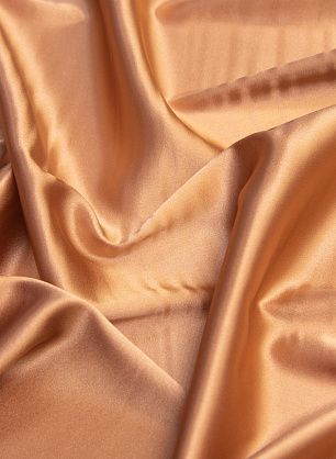 Шелк атлас стрейч (о) светло-коричневый - в интернет-магазине тканей Тессутидея арт. 10-1253