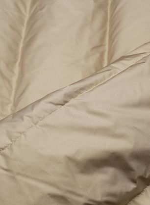 Деталь для пуховика с водоотталкивающим покрытием наполнитель пух 90*65см светло-бежевая - в интернет-магазине тканей Тессутидея арт. F-6454