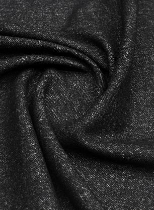 Костюмная твид (о) черно-серая - в интернет-магазине тканей Тессутидея арт. 05-4687