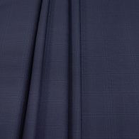 Костюмная (о) синяя клетка Loro Piana - итальянские ткани Тессутидея арт. 05-3936