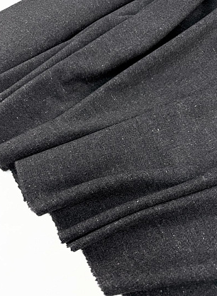 Костюмная шерсть+ангора (о) серая меланж - в интернет-магазине тканей Тессутидея арт. 05-5322