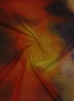 Батист (н) красно-сине-желто-зеленое деграде - в интернет-магазине тканей Тессутидея арт. 01-7723