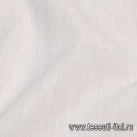 Лен (н) бело-розовая клетка - итальянские ткани Тессутидея арт. 16-0640